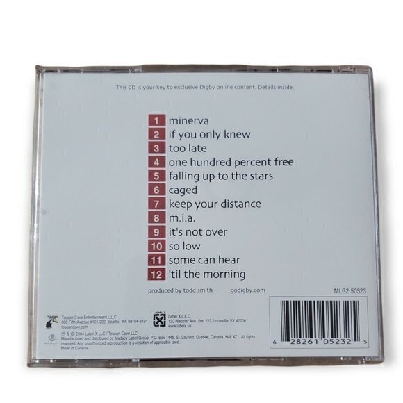 DIGBY‎ - FALLING UP [2004 CD] - Picture 2 of 3